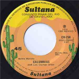 Conjunto Pinar Del Rio De David Lara - Calumnias download free