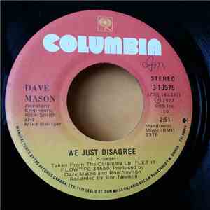 Dave Mason - We Just Disagree download free