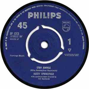 Dusty Springfield - Stay Awhile download free