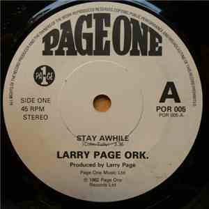 Larry Page Ork. - Stay Awhile / Late Nights download free