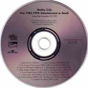 Mötley Crüe - Live 1983-1999: Entertainment Or Death download free