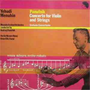 Panufnik, Yehudi Menuhin, Menuhin Festival Orchestra, Aurèle Nicolet, Osian Ellis - Concerto For Violin And Strings / Sinfonia Concertante download free