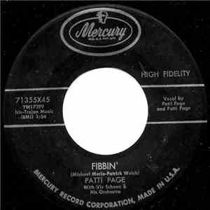 Patti Page With Vic Schoen & His Orchestra - Fibbin' / You Will Find Your Love (In Paris) download free