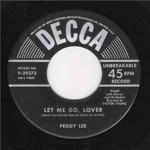 Peggy Lee - Let Me Go, Lover / Bouquet Of Blues download free