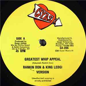 Rankin Don / King Ledgi - Greatest Whip Appeal download free