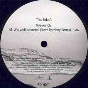Rosenstolz - Wie Weit Ist Vorbei (Marc Romboy Remix) download free