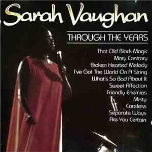 Sarah Vaughan - Through The Years download free