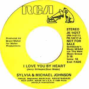 Sylvia & Michael Johnson, - - I Love You By Heart download free