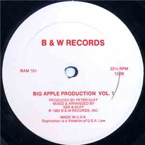 Various - Big Apple Production Vol. 1 download free