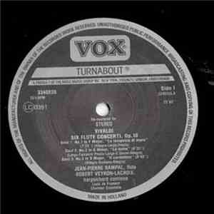 Vivaldi, Jean-Pierre Rampal, Robert Veyron-Lacroix, Orchestre De Chambre Louis De Froment - Six Flute Concerti, Op. 10 download free